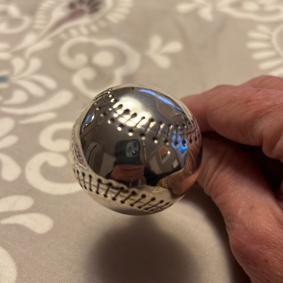 Tiffany & Co. Accessories Tiffany Co Sterling Baseball Baby Rattle